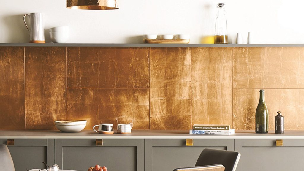 Ideas On How To Use Metallic Tiles As A Decorative Element